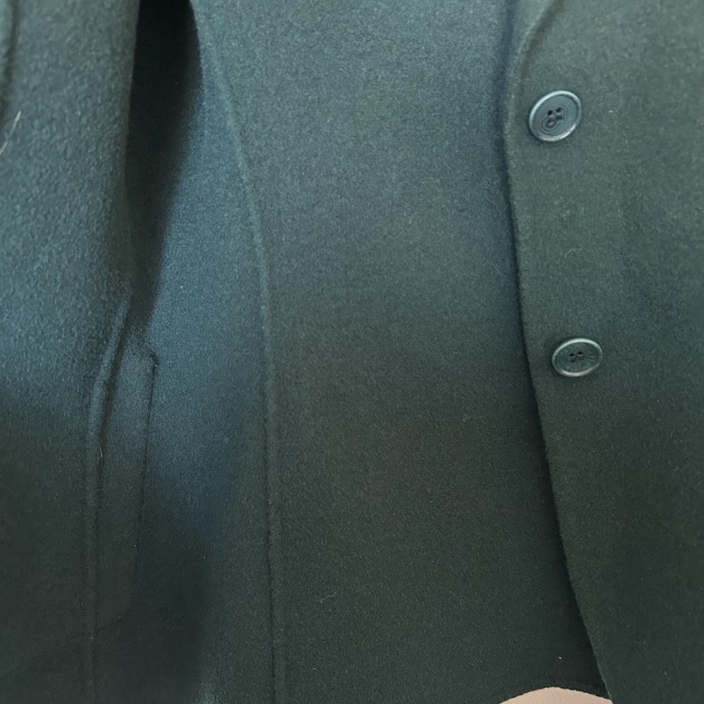 Talbots Wool Blend‎ Blazer Jacket Size 4 Green - Picture 3 of 7